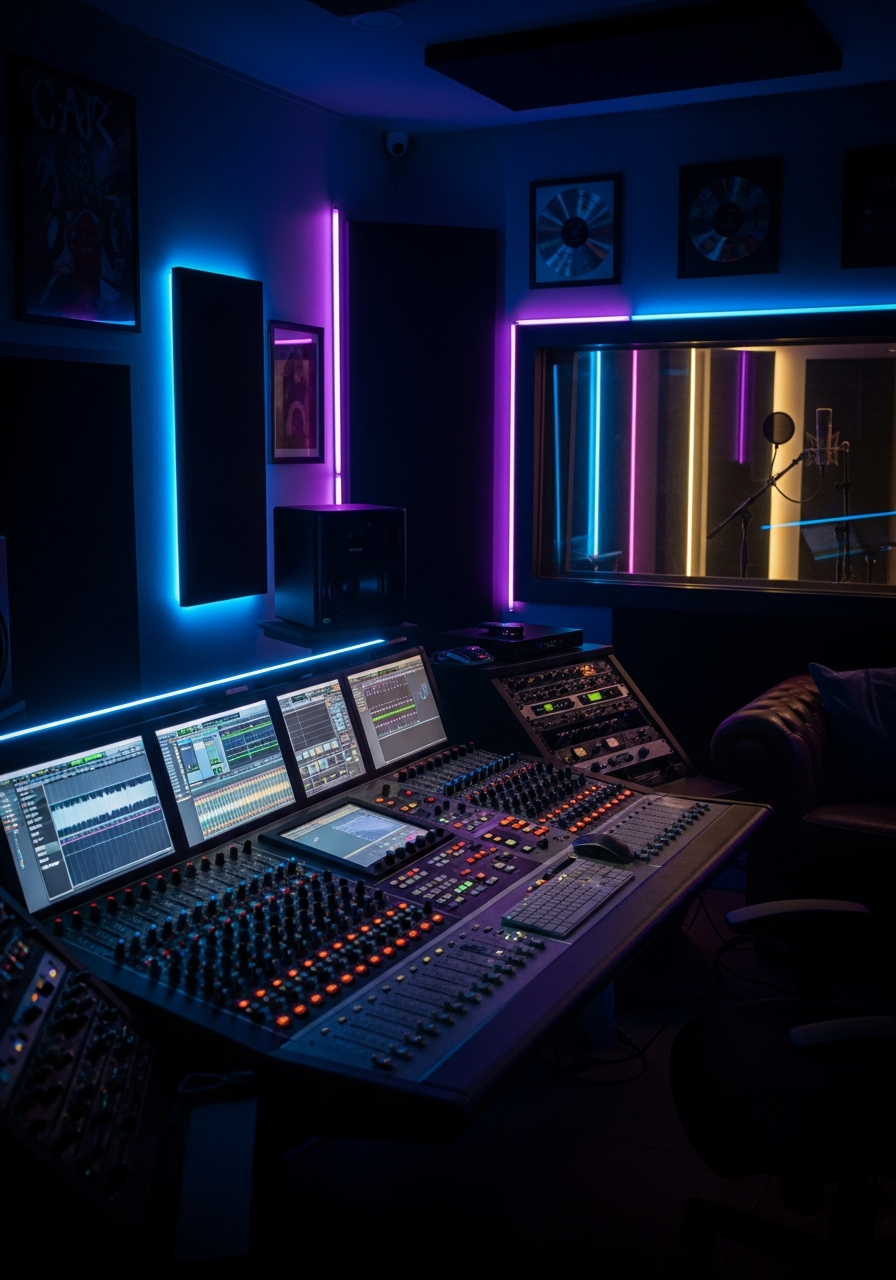 Music recording studio
